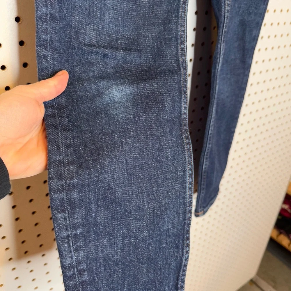 Everlane | Indigo Blue Wash Skinny Jeans Sz. 28 Ankle - Picture 3 of 6